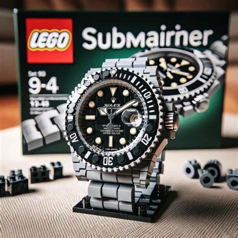 rolex lego|rolex submariner lego.